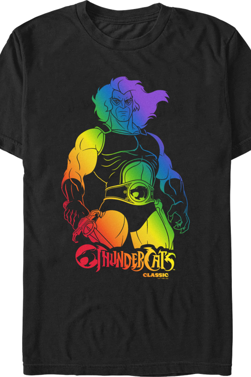 Lion-O Rainbow Colors ThunderCats T-Shirtmain product image