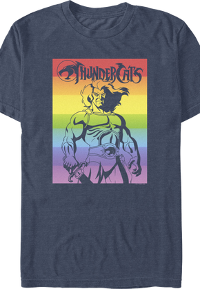 Lion-O Retro Rainbow ThunderCats T-Shirt