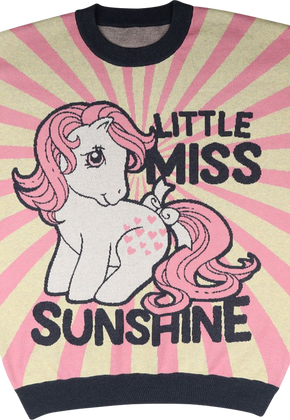 Little Miss Sunshine My Little Pony Knitted Sweater