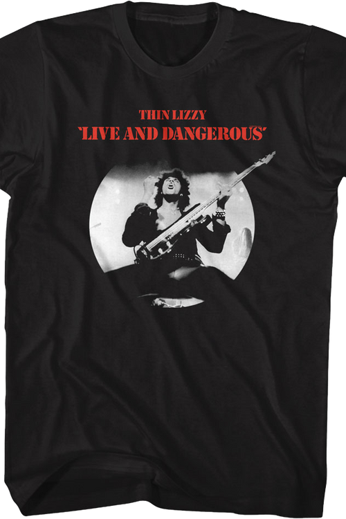 Live And Dangerous Thin Lizzy T-Shirtmain product image