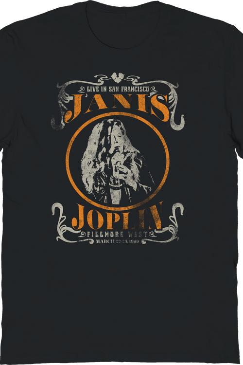 Live In San Francisco Janis Joplin T-Shirtmain product image