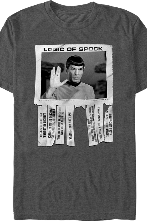 Logic Of Spock Star Trek T-Shirtmain product image