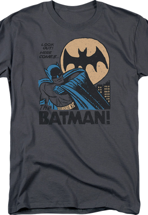 Look Out Here Comes Batman DC Comics T-Shirt