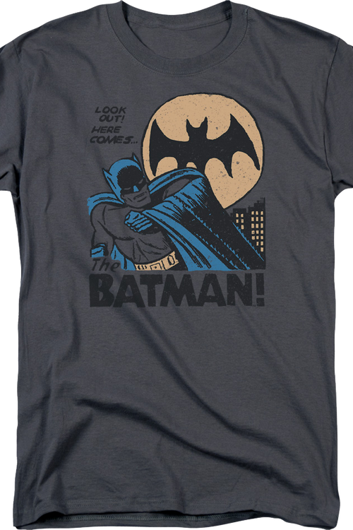 Look Out Here Comes Batman DC Comics T-Shirtmain product image