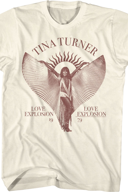 Love Explosion 1979 Tina Turner T-Shirtmain product image