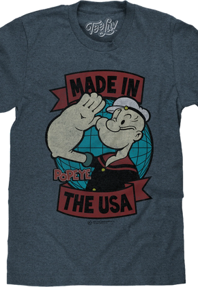 Made In The USA Popeye T-Shirt