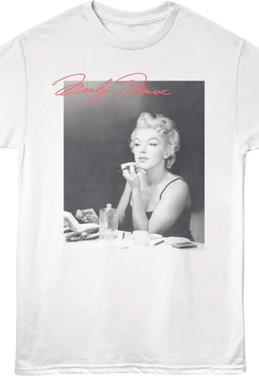 Makeup Vanity Marilyn Monroe T-Shirt