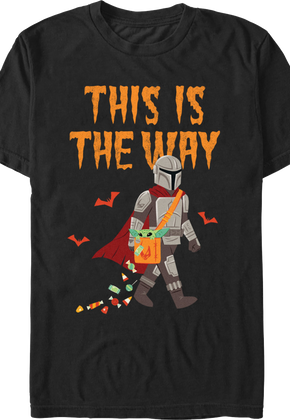 Mandalorian This Is The Way Halloween Star Wars T-Shirt