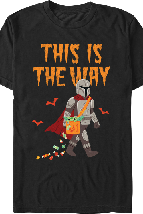 Mandalorian This Is The Way Halloween Star Wars T-Shirtmain product image