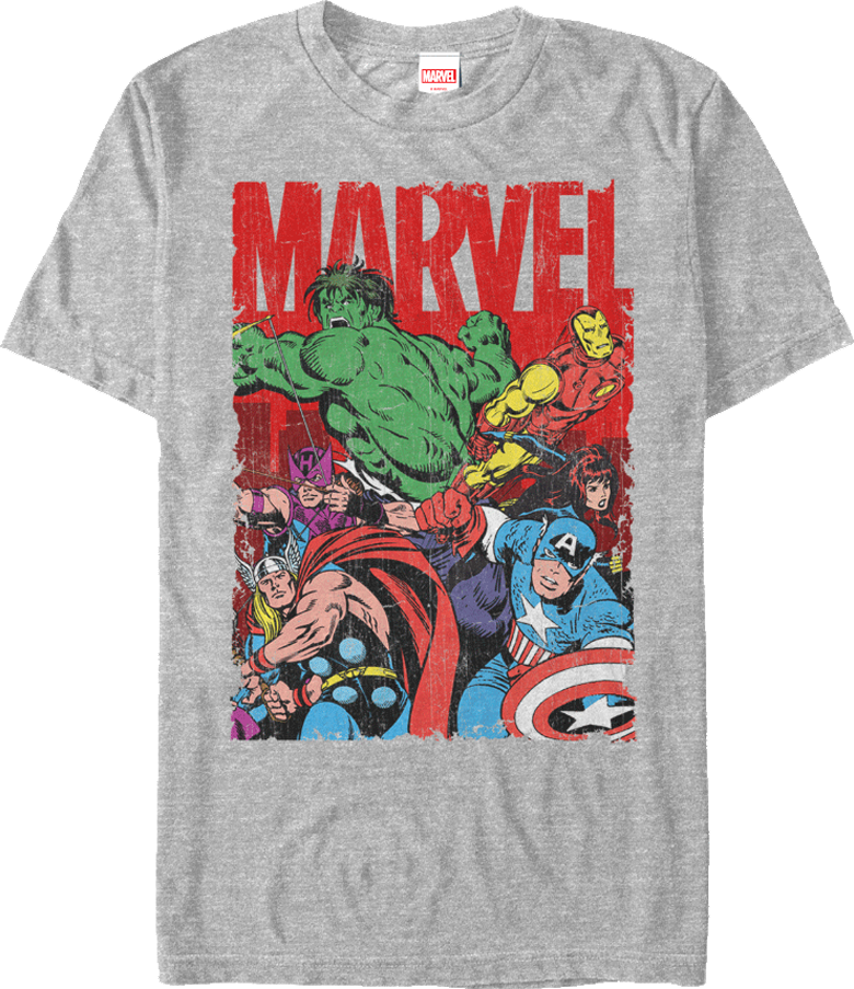 Marvel's The Avengers T-Shirt: Marvel Mens T-Shirt