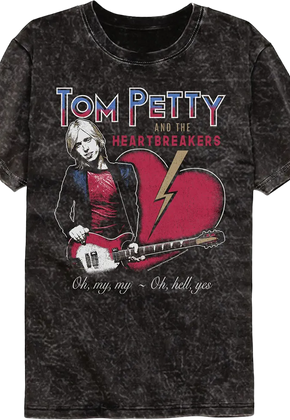 Mary Jane's Last Dance Tom Petty Mineral Wash T-Shirt