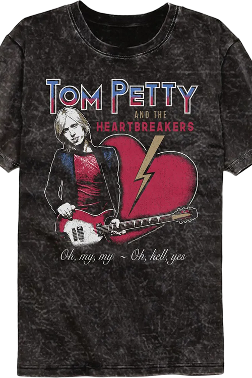 Mary Jane's Last Dance Tom Petty Mineral Wash T-Shirtmain product image