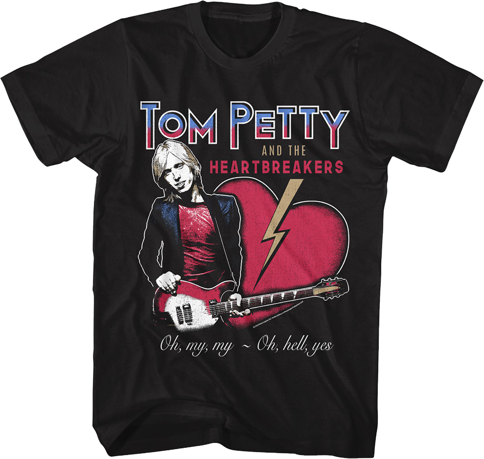 Mary Jane's Last Dance Tom Petty & The Heartbreakers T-Shirt