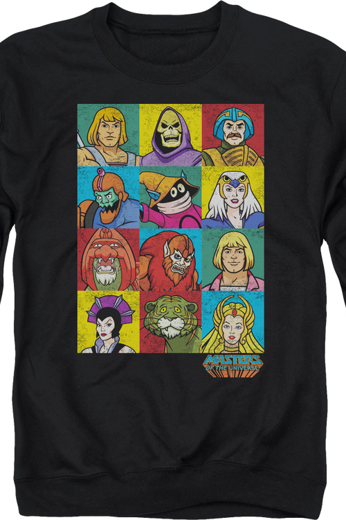 Masters Of The Universe Characters Sweatshirtmain product image