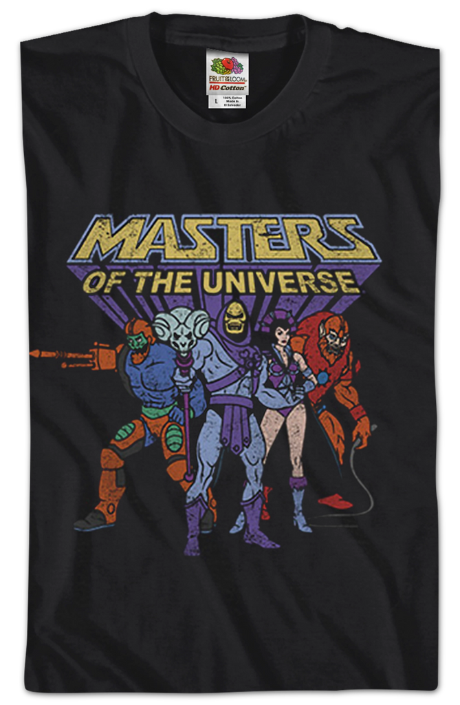 Masters Of The Universe Villains Shirt: Skeletor, Evil Lynn, Trap-Jaw