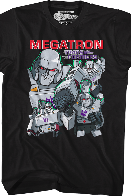 Megatron Collage Transformers T-Shirtmain product image