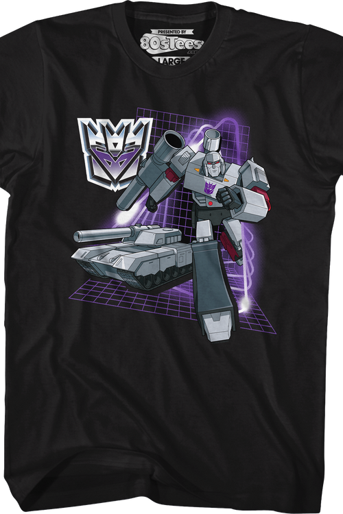 Megatron Robot & Vehicle Collage Transformers T-Shirtmain product image