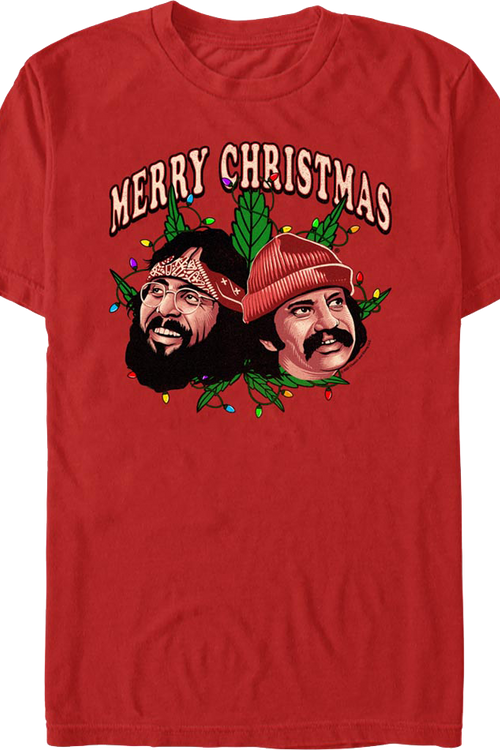 Merry Christmas Cheech and Chong T-Shirtmain product image