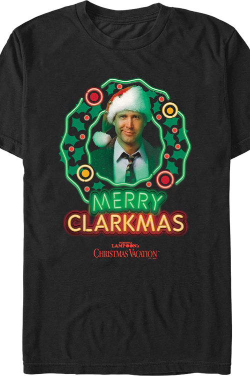 Merry Clarkmas Christmas Vacation T-Shirtmain product image