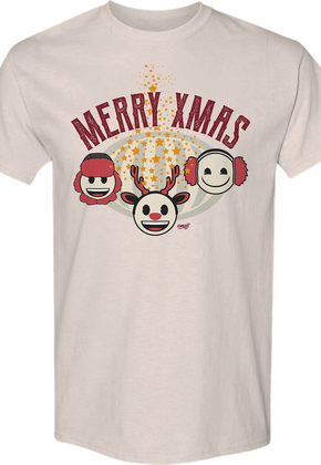 Merry Xmas Emoji T-Shirt