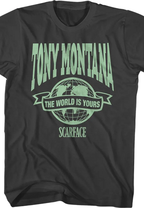 The World Is Yours Banner Scarface T-Shirt