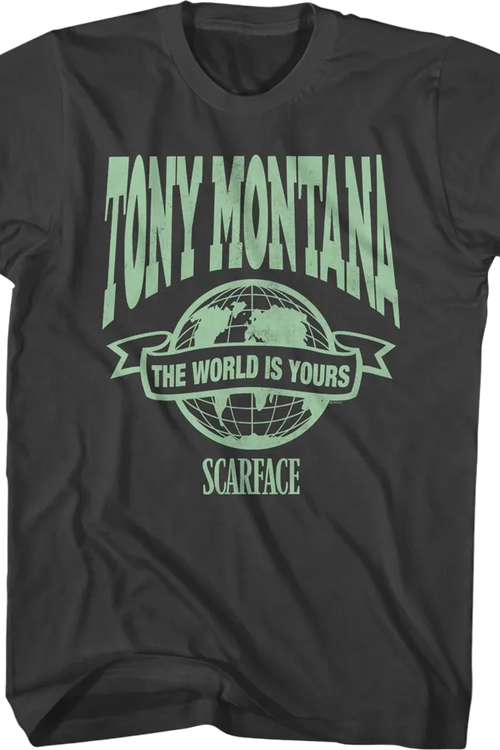 The World Is Yours Banner Scarface T-Shirtmain product image