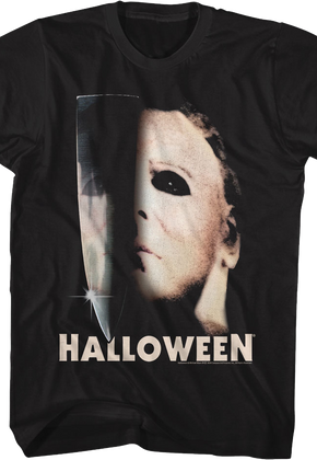 Michael Myers Knife & Mask Halloween T-Shirt