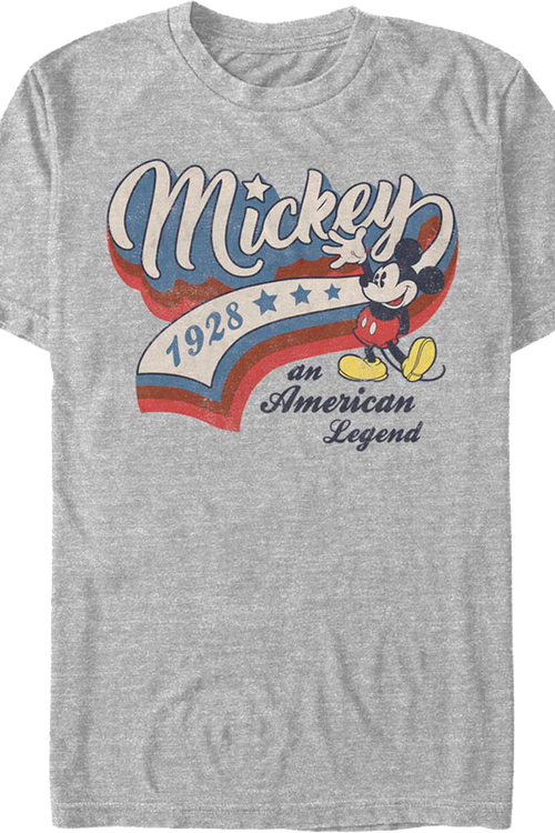 Mickey Mouse An American Legend Disney T-Shirtmain product image