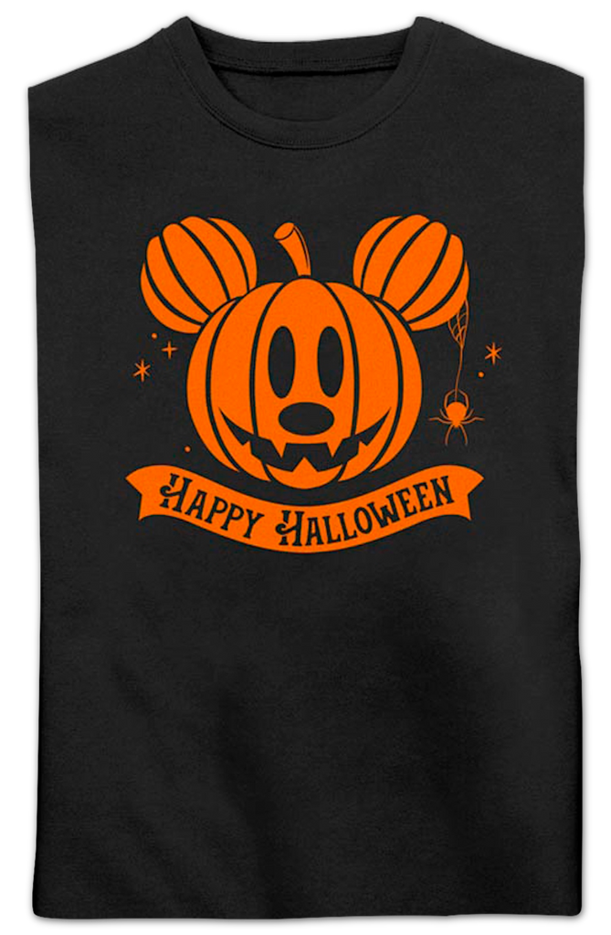 Mickey Mouse Halloween Jack-o'-Lantern Disney Sweatshirt