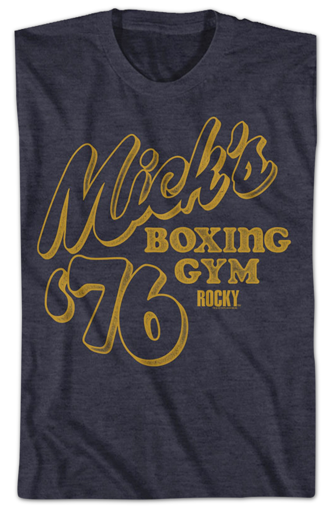 Mick's Boxing Gym '76 Rocky T-Shirt