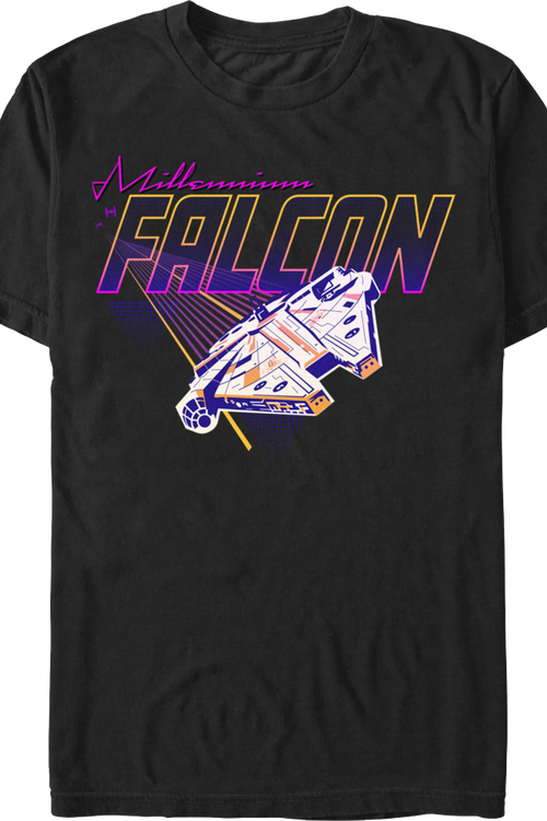 Millennium Falcon Retro Flight Star Wars T-Shirtmain product image