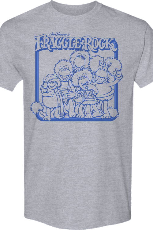 Monochrome Group Photo Fraggle Rock T-Shirtmain product image