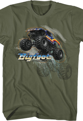 Monster Truck Jump Bigfoot T-Shirt