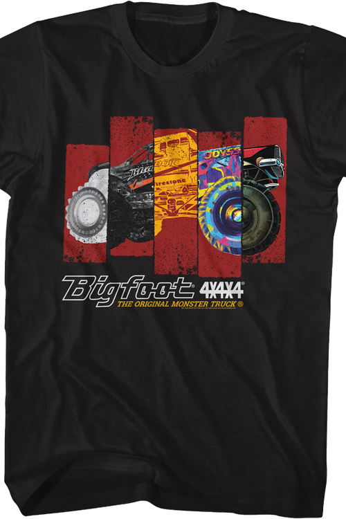 Monster Truck Panels Bigfoot T-Shirtmain product image