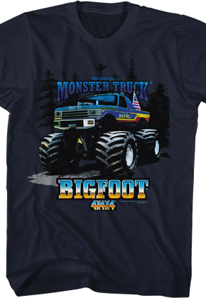 Monster Truck Wilderness Bigfoot T-Shirt