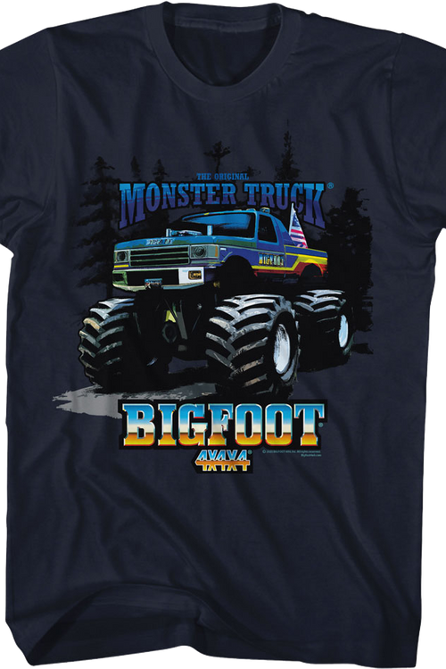 Monster Truck Wilderness Bigfoot T-Shirtmain product image