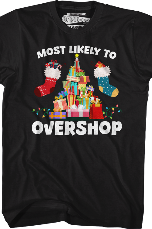 Most Likely To Overshop T-Shirtmain product image