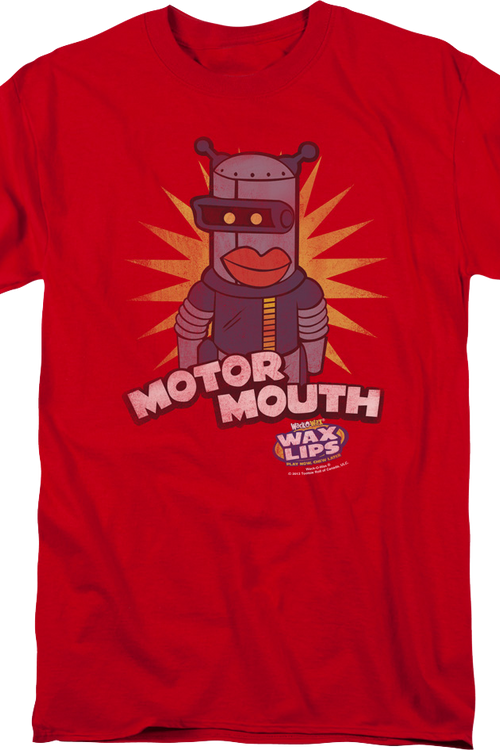 Motor Mouth Wax Lips T-Shirtmain product image