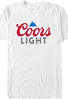 Mountain Peaks Logo Coors Light T-Shirt