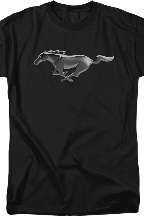 Mustang Chrome Logo Ford T-Shirtmain product image