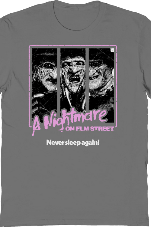 Never Sleep Again Nightmare On Elm Street T-Shirtmain product image