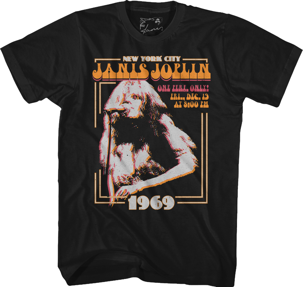 New York City Janis Joplin T-Shirt