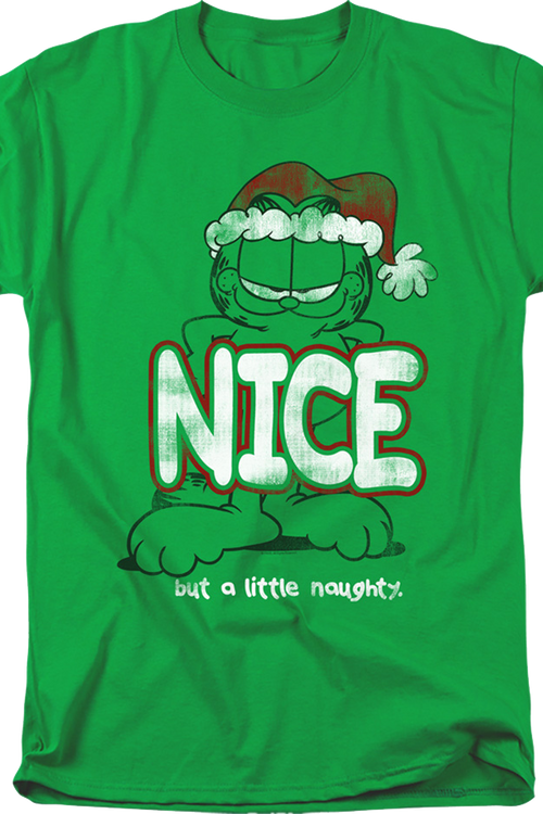 Nice But A Little Naughty Garfield T-Shirtmain product image