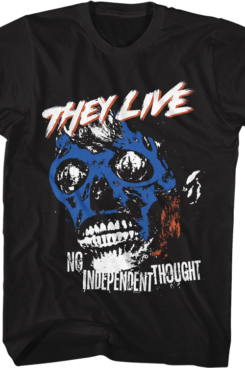 No Independent Thought They Live T-Shirtmain product image