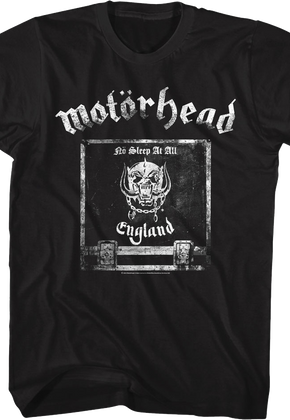 No Sleep At All Motorhead T-Shirt