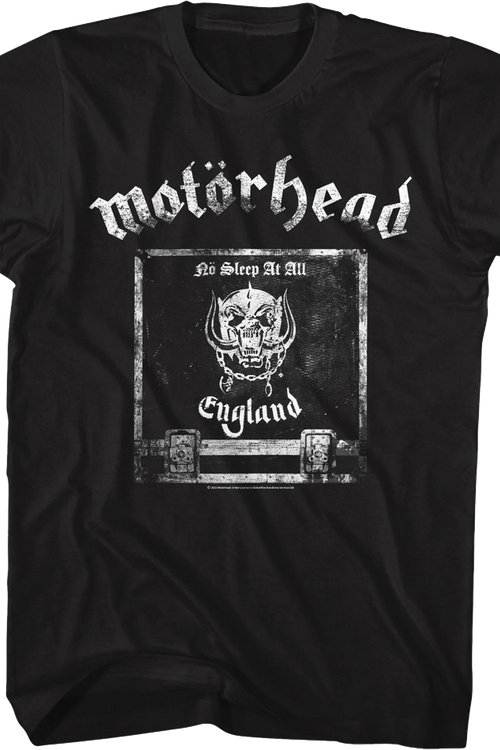 No Sleep At All Motorhead T-Shirtmain product image