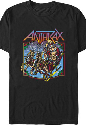 Not Man Is Coming To Town Anthrax T-Shirt