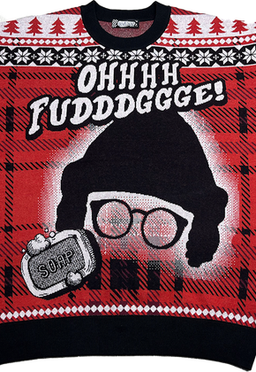 Oh Fudge Christmas Story Knitted Sweater