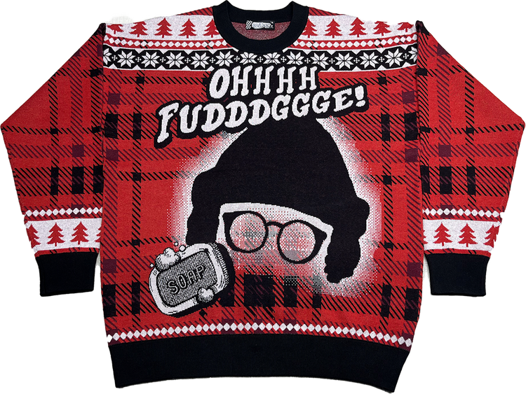 Oh Fudge Christmas Story Knitted Sweatermain product image