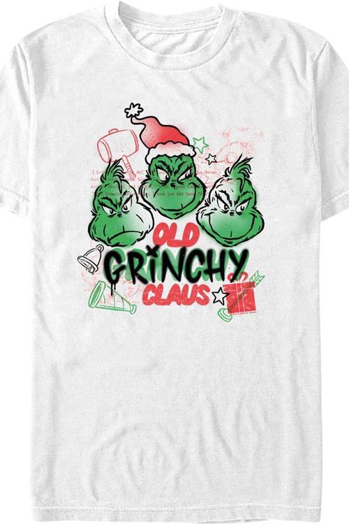 Old Grinchy Claus Dr. Seuss T-Shirtmain product image